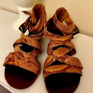 Brown summer sandals